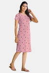 Sweetmoon Long T Shirt Nightdress - Pink — thumbnail 4